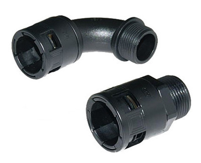 【質量可靠 公制牙加長型尼龍66材料 防折彎電纜接頭】價格,廠家,圖片,直通、接頭,樂清市英得特電器-